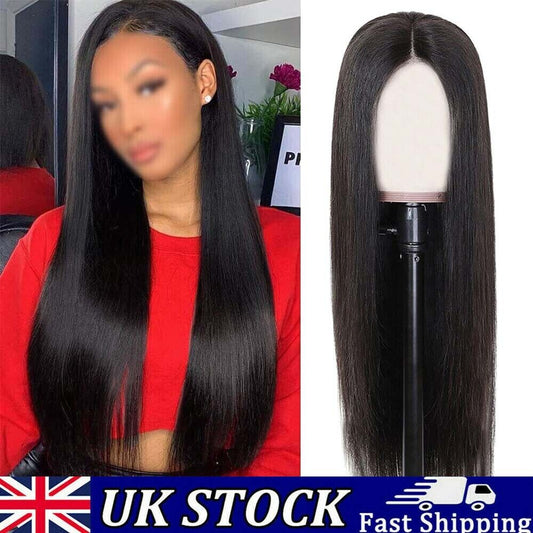 Women Black 70cm Long Straight Full Wigs Heat Resistant Synthetic Hair Wigs ibk-collections.com